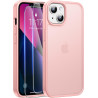 FLLAO Coque pour iPhone 13/iPhone 14 6,1 Pouces, avec 2 Pièces de Verre Trempé, Militaire Étui Antichoc Antirayures, Housse de T