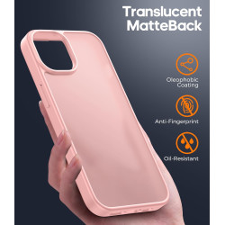 FLLAO Coque pour iPhone 13/iPhone 14 6,1 Pouces, avec 2 Pièces de Verre Trempé, Militaire Étui Antichoc Antirayures, Housse de T