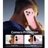 FLLAO Coque pour iPhone 17 Pro avec 2 Pièces de Verre Trempé, Militaire Étui de Mince Bumper Housse, Silicone en Gel TPU Souple 
