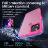 FLLAO Mat Coque Compatible avec iPhone XR et 2 Pièces Protection Verre Trempé,Protection Antichoc Qualité Militaire,Anti-Jauniss