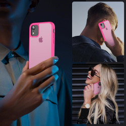FLLAO Mat Coque Compatible avec iPhone XR et 2 Pièces Protection Verre Trempé,Protection Antichoc Qualité Militaire,Anti-Jauniss
