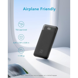 Charmast Batterie Externe 20000mAh, 22.5W Power Bank Charge Rapide avec câbles intégrés, 6 Sorties et 4 Entrées pour iPhone 17 1