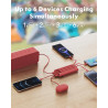 Charmast Batterie Externe 20000mAh, 22.5W Power Bank Charge Rapide avec câbles intégrés, 6 Sorties et 4 Entrées pour iPhone 17 1