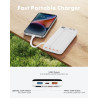 Charmast Batterie Externe 20000mAh, 22.5W Power Bank Charge Rapide avec câbles intégrés, 6 Sorties et 4 Entrées pour iPhone 17 1