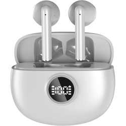 Drsaec ecouteurs bleutooth sans fil, écouteurs bleutooth 5.3, 2026 écouteurs sans fil avec 4 enc réduction de bruit mic, ip7 éta