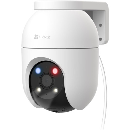EZVIZ C8c 5MP(3K) Caméra Surveillance WiFi Extérieure à 360° avec Suivi Auto-Zoom, Détection de Forme Humaine/Véhicule, Vision N