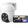 EZVIZ C8c 4K Camera Surveillance WiFi Extérieure à 360° avec Suivi Auto-Zoom, Détection de Forme Humaine/Véhicule, Vision Noctur