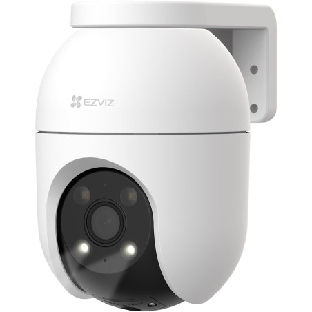 EZVIZ C8c 4K Camera Surveillance WiFi Extérieure à 360° avec Suivi Auto-Zoom, Détection de Forme Humaine/Véhicule, Vision Noctur
