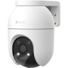 EZVIZ C8c 4K Camera Surveillance WiFi Extérieure à 360° avec Suivi Auto-Zoom, Détection de Forme Humaine/Véhicule, Vision Noctur