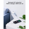 Chargeur Rapide USB C, Prise Secteur USBC 20W Charge Rapide pour iPhone 17/17 Air/17 Pro/17 Pro Max /16/15 /14/13 /12/11 /X/XS/X