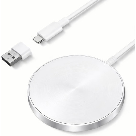 Chargeur Induction iPhone, Chargeur sans Fil Magnétique pour iPhone,15W Chargeur à Induction Rapide avec Mag Safe pour iPhone 17
