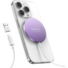 Chargeur sans Fil Magnétique pour iPhone 15W, Chargeur Rapide Compatible avec Mag-Safe pour iPhone 17/16/15/14/13/12/11/X/XS/XR/