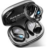 Ecouteurs bleutooth sport avec crochets d'oreille, 75h autonomie écouteurs sans fil bleutooth 5.4, son hifi 14,2 mm eq personnal
