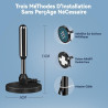 Antenne TV IntéRieur Puissante, Nouveau pour 2026 Antenne TNT IntéRieur Puissante, CâBle Coaxial De 5m, RéCeption Longue Distanc