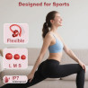 Ecouteurs bleutooth sans fil sport, écouteur bleutooth 5.4 avec 4 enc mic, hifi stéréo, 60+hrs ecouteurs sans fil, ip7 étanche o