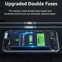 LL TRADER Batterie pour iPhone 12/12 Pro, 5000mAh Batterie Haute capacité avec Outils de réparation 2026