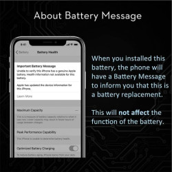 LL TRADER Batterie pour iPhone 14 Pro Max, 5000mAh avec Kits de Réparation | Compatible avec l'iPhone 14 Pro Max, A2651, A2893, 