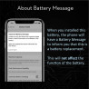 LL TRADER Batterie pour iPhone 14 Pro Max, 5000mAh avec Kits de Réparation | Compatible avec l'iPhone 14 Pro Max, A2651, A2893, 