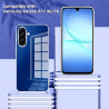 Coque pour Samsung Galaxy A17 4G / 5G，Housse Etui Transparente Silicone en TPU Souple，Antichoc Anti-Rayures Bumper Coque pour Sa