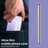 Coque pour Samsung Galaxy S22 5G avec 2 Pièces Verre Trempé Protection écran，Housse Etui Transparente Silicone en TPU Souple，Ant