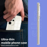 Coque pour Samsung Galaxy S23 Ultra 5G，Housse Etui Transparente Silicone en TPU Souple，Antichoc Anti-Rayures Bumper Coque pour S