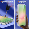 Coque pour Samsung Galaxy A56 5G avec 2 Pièces Verre Trempé Protection écran，Housse Etui Transparente Silicone en TPU Souple，Ant