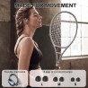Ecouteurs bleutooth sans fil sport, 75hrs écouteurs bleutooth 5.4 avec stéréo hifi, 2026 oreillette sans fil avec 4 enc appel ré