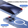 YINLAI Coque pour Xiaomi 17T Pro 5G Compatible avec MagSafe, Protection Qualité Militaire, Dos Anti Rayures Antichoc Anti-Jaunis