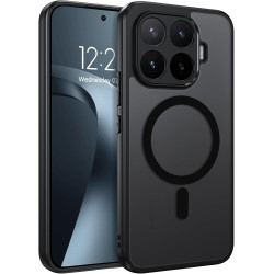 YINLAI Coque pour Xiaomi 17T Pro 5G, Compatible avec MagSafe, Magnétique Etui Translucide Mat Arrière Housse Fine Protection Ant