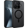YINLAI Coque pour Xiaomi 17T Pro 5G, Compatible avec MagSafe, Magnétique Etui Translucide Mat Arrière Housse Fine Protection Ant