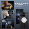 YINLAI Coque pour Xiaomi 17T Pro 5G, Compatible avec MagSafe, Magnétique Etui Translucide Mat Arrière Housse Fine Protection Ant