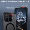 YINLAI Coque pour Xiaomi 17T Pro 5G, Compatible avec MagSafe, Magnétique Etui Translucide Mat Arrière Housse Fine Protection Ant