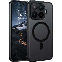 YINLAI Coque pour Xiaomi 17T Pro 5G, Compatible avec MagSafe, Magnétique Etui Translucide Mat Arrière Housse Fine Protection Ant