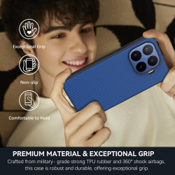 YINLAI Coque pour Xiaomi 17T Pro 5G, Compatible avec MagSafe, Magnétique Etui en Carbon Fibre Housse Fine Protection Antichoc An