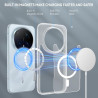 YINLAI Coque pour Honor Magic 8 Pro 5G, Compatible avec MagSafe, Protection Qualité Militaire, Dos Anti Rayures Antichoc Anti-Ja
