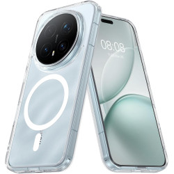 YINLAI Coque pour Honor Magic 8 Pro 5G, Compatible avec MagSafe, Protection Qualité Militaire, Dos Anti Rayures Antichoc Anti-Ja