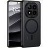 Yinlai coque pour xiaomi rougemi note 14 pro plus, compatible avec magsafe, magnétique etui translucide mat arrière housse fine 