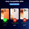 Yohii Coque pour Honor 600 5G avec 2 Verre Trempé,【Protection Caméra】 Protection Militaire Étui Housse Ultra Mince Antichoc Anti