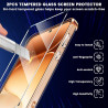 Yohii Coque pour Honor 600 5G avec 2 Verre Trempé,【Protection Caméra】 Protection Militaire Étui Housse Ultra Mince Antichoc Anti