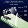 Yohii coque pour xiaomi rougemi a5 4g avec 2 pièces de verre trempé, [protection de caméra] housse antichoc claire, tpu souple s