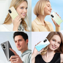Yohii coque pour xiaomi rougemi a5 4g avec 2 pièces de verre trempé, [protection de caméra] housse antichoc claire, tpu souple s