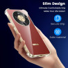 Yohii Coque Transparent TPU pour Honor Magic 8 Lite 5G Aver 2 Pièces Verre Trempé, [Protection de la caméra] Soft Anti Jaunissem