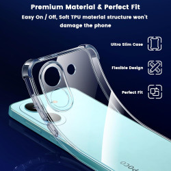 Yohii Coque pour Xiaomi Poco X8 Pro 5G avec 2 Verre Trempé,【Protection Caméra】 Protection Militaire Étui Housse Ultra Mince Anti