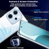 Yohii Coque pour Oppo Reno14 F/Reno 14F/Reno 14 FS avec 2 Pièces Verre Trempé, [Protection Appareil Photo] Housse Antichoc Trans