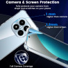 Yohii coque antichoc pour xiaomi rougemi note 15 pro 4g (pas pour 5g) avec protection caméra, protection militaire étui ultra mi