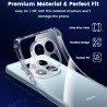 Yohii coque antichoc pour xiaomi rougemi note 15 pro 4g (pas pour 5g) avec protection caméra, protection militaire étui ultra mi