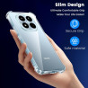 Yohii coque antichoc pour xiaomi rougemi note 15 pro 4g (pas pour 5g) avec protection caméra, protection militaire étui ultra mi