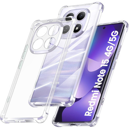 Yohii coque pour xiaomi rougemi note 15 4g / 5g / poco m8 5g【protection caméra】 protection militaire étui housse ultra mince ant
