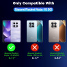 Yohii coque pour xiaomi rougemi note 15 4g / 5g / poco m8 5g【protection caméra】 protection militaire étui housse ultra mince ant