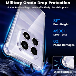 Yohii coque pour xiaomi rougemi note 15 4g / 5g / poco m8 5g【protection caméra】 protection militaire étui housse ultra mince ant